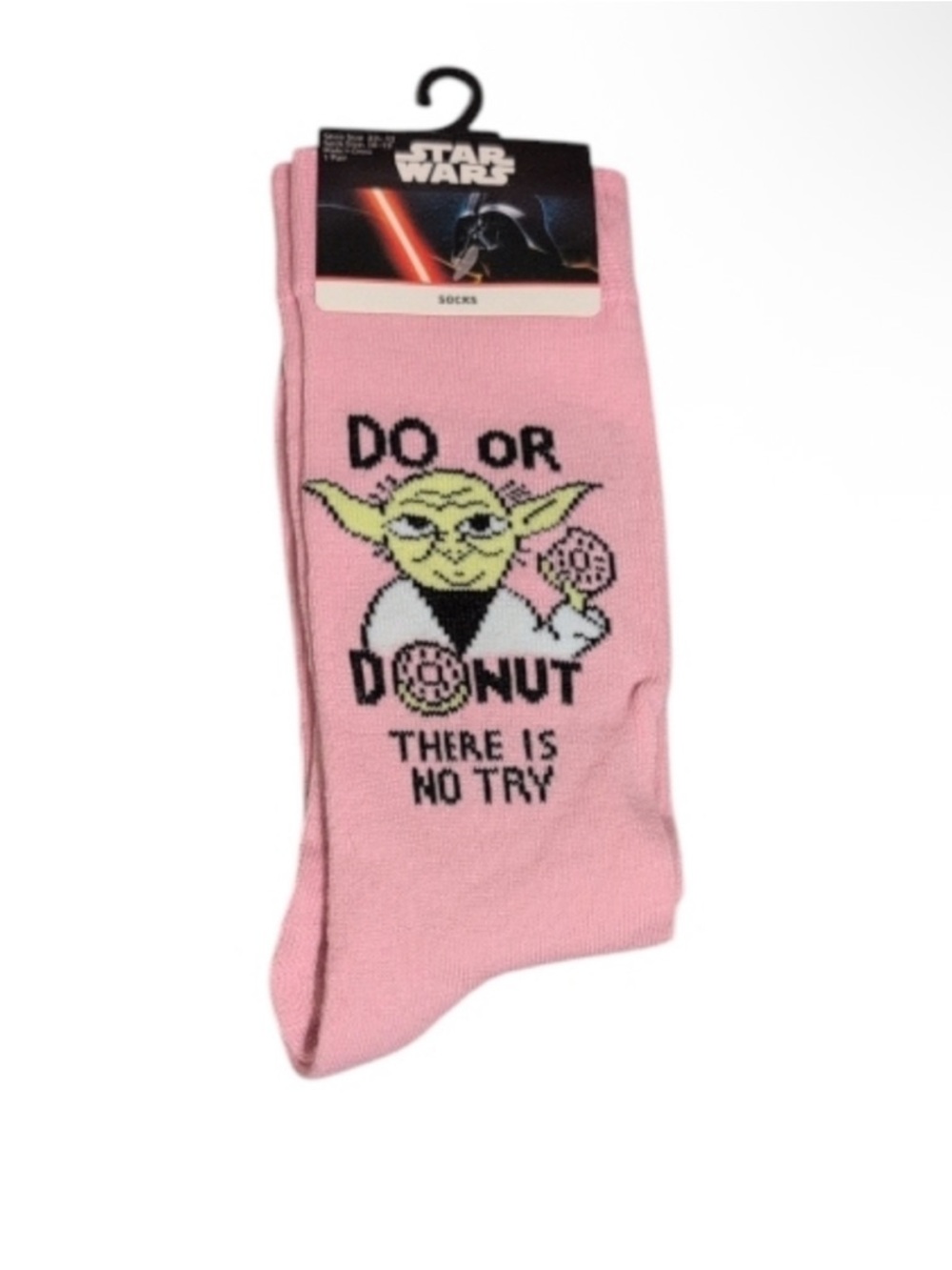 Disney Solid Pink Crew Socks